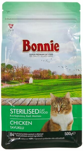 Bonnie Kedi Maması Kısır Tavuklu 500gr