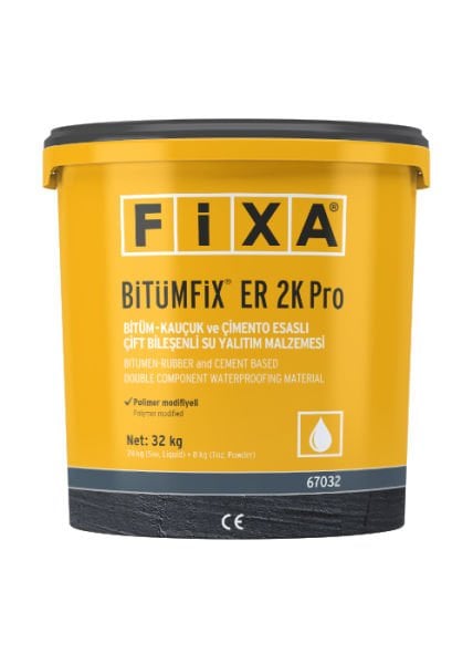 Fixa Bitümfix ER2K Pro Yalıtım Malz.(A+B) 32 Kg