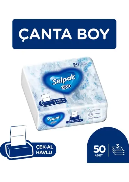 Selpak Go Çek-Al Havlu 50 li