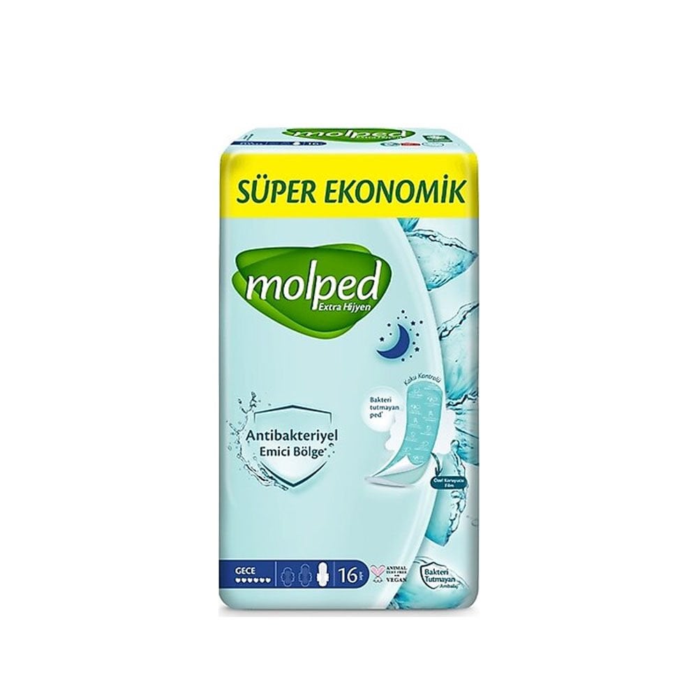Molped Extra Hijyen Antibakteriyel 16 lı