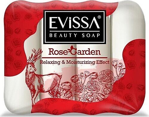 Evissa Gül Sabun 4x70 gr
