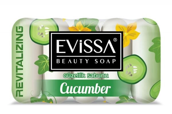 Evissa Salatalık Eko Paket Sabun 5x55 gr