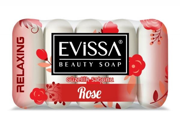 Evissa Gül Eko Paket Sabun 5x55 gr