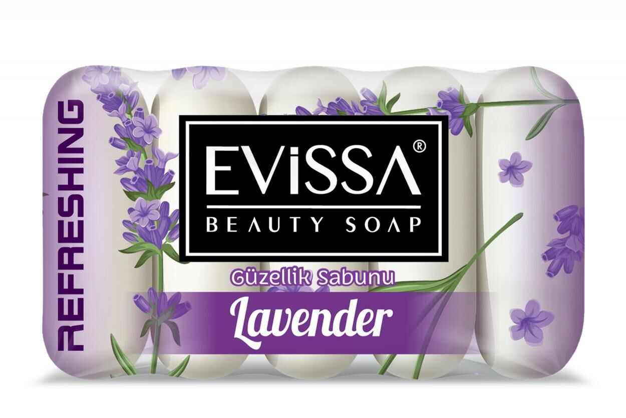 Evissa Lavanta Eko Paket Sabun 5x55 gr