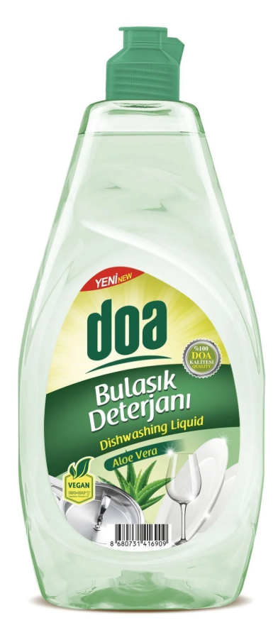Doa Sıvı Bulaşık Deterjanı Aloevera 750ml