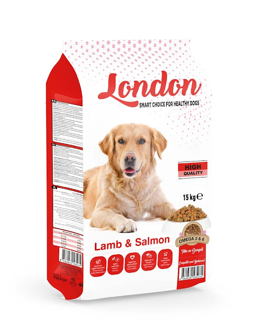 London Köpek Maması Kuzu&Somon 15kg