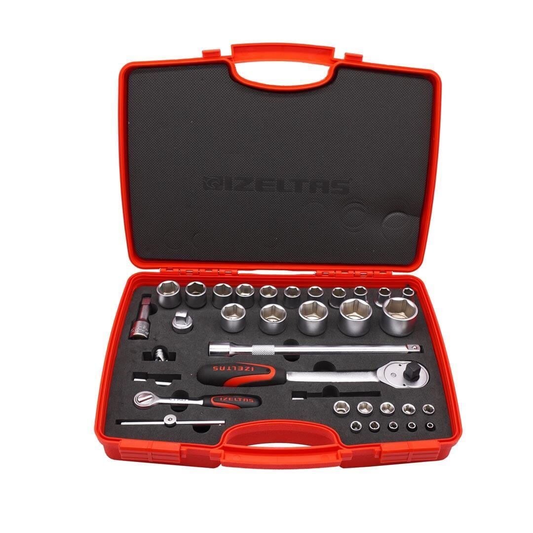 İzeltaş Altı Köşe Lokma Anahtar TK. 35 Prç.