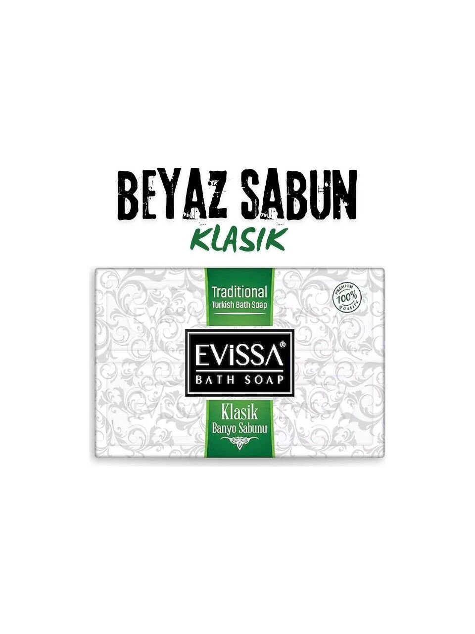 Evissa Banyo Sabunu Klasik Beyaz 4x150 gr