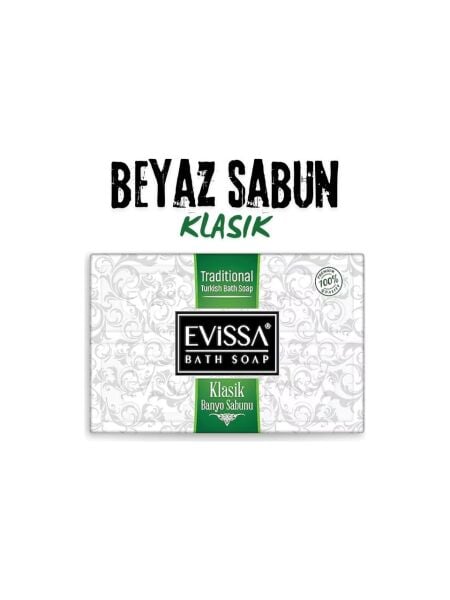 Evissa Banyo Sabunu Klasik Beyaz 4x150 gr