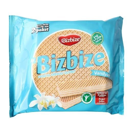 Bizbize Vanilyalı Gofret 340 gr