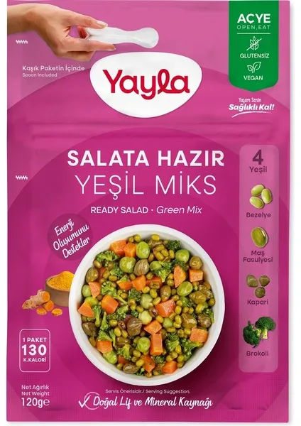 Yayla Yeşil Miks 120 gr