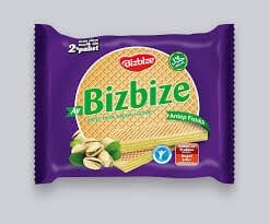 Bizbize Antep Fıstıklı Gofret 340 gr