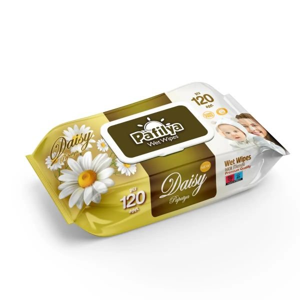 Pafilya Islak Mendil Papatya 120 li