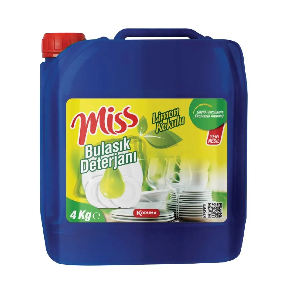 Miss Bulaşık Deterjanı Limon 4 kg