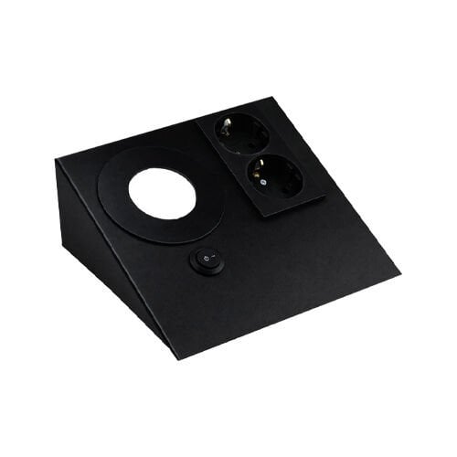 LP-5200 Tezgah Altı Priz Siyah