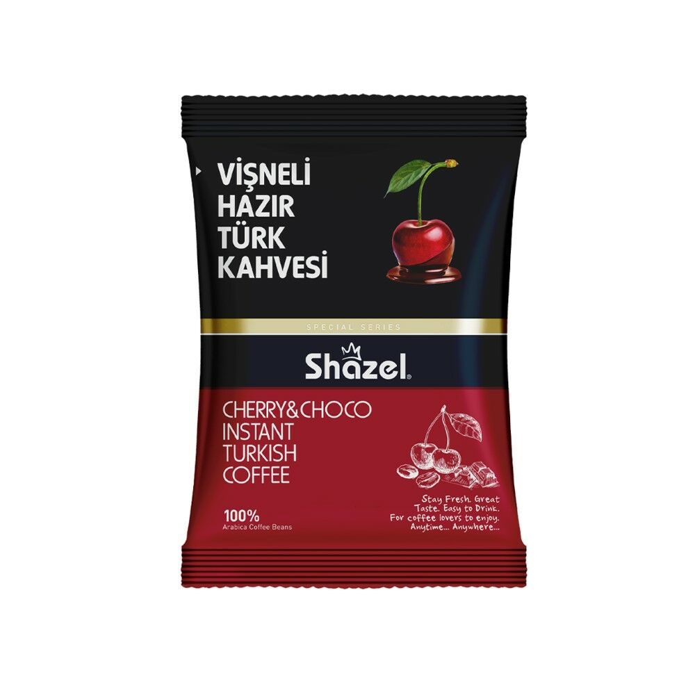 Shazel Hazır Türk Kahvesi Vişneli 100gr