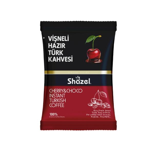 Shazel Hazır Türk Kahvesi Vişneli 100gr