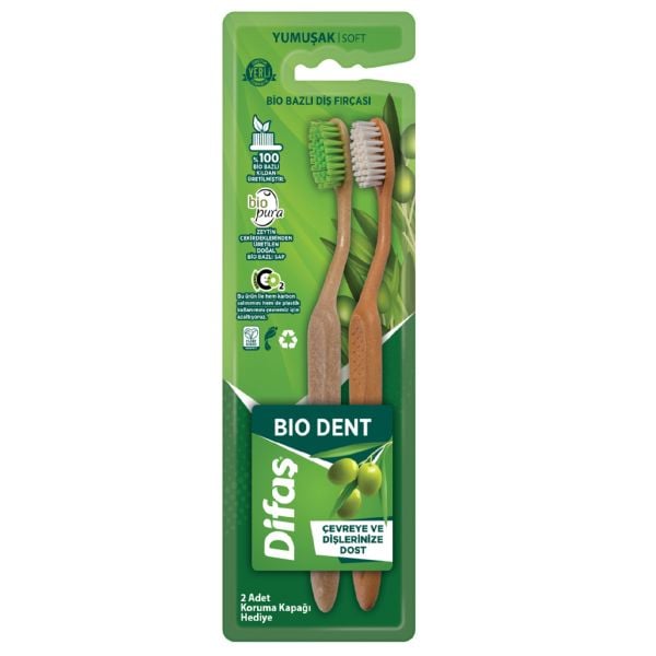 Difaş Bio Dent Diş Fırçası 1+1
