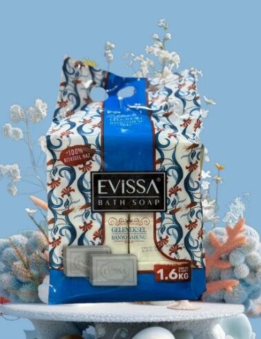 Evissa Geleneksel Banyo Sabunu Torba 8x200gr