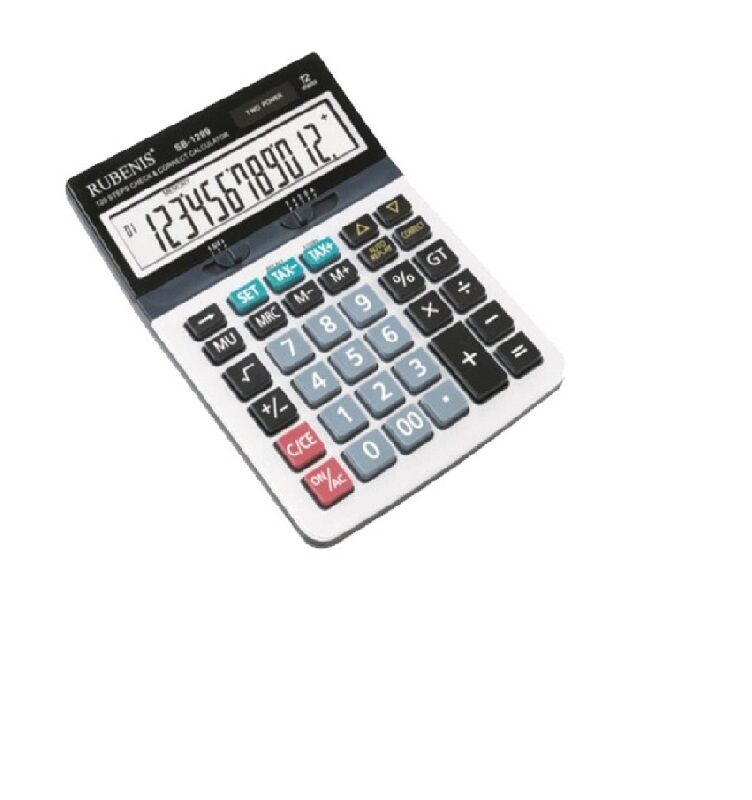 Rubenis 12 Hane Hesap Makinesi SB-1299
