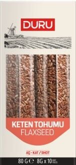Duru Keten Tohumu Aç Kat 80 gr