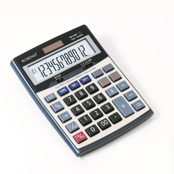 Rubenis 12 Hane Hesap Makinesi SB-2200
