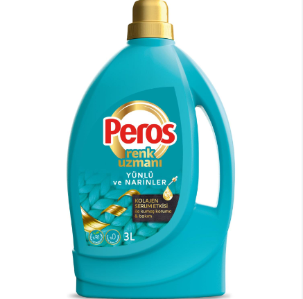 Peros Sıvı Çamaşır Deterjanı Yünlü&Narinler 3 Lt