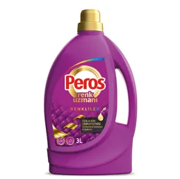 Peros Sıvı Çamaşır Deterjanı Renkliler 3 Lt