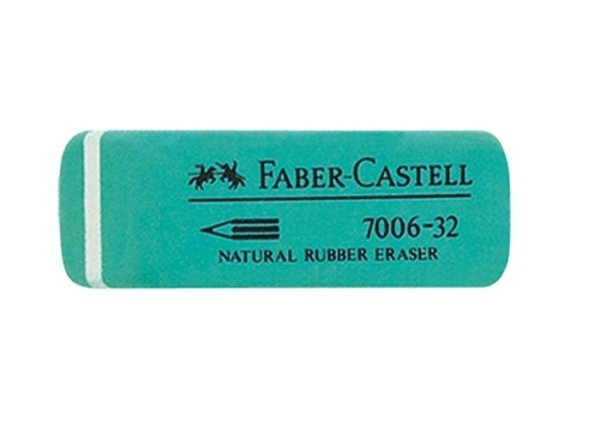 Faber-Castell 7006/32 Kauçuk Yeşil Silgi
