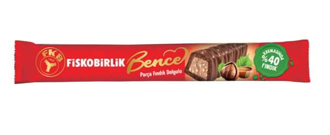 Fiskobirlik Bence Parça Fındık Dolgulu Bar 24gr