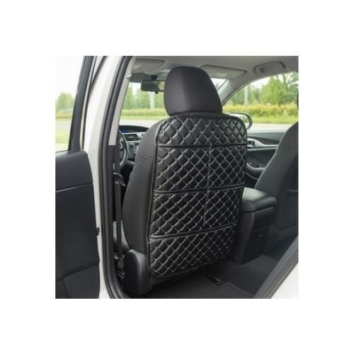 Kuştulli K0009 Koltuk Arkası Deri Kapitone Organizer Çanta