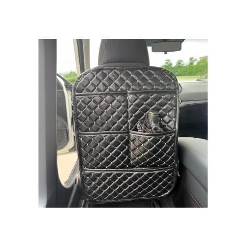 Kuştulli K0009 Koltuk Arkası Deri Kapitone Organizer Çanta