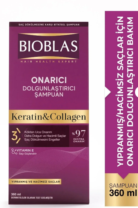 Bioblas B.Onar. Dolg. Şampuan Kr.+Col.  360ml