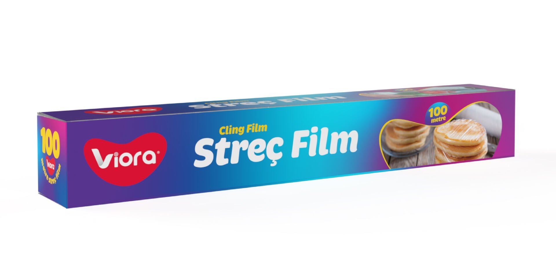 Viora Streç Flim 100 Mt