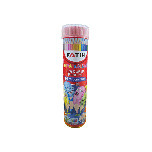 Fatih Kuru Boya 24 Renk Tam Boy Tüplü