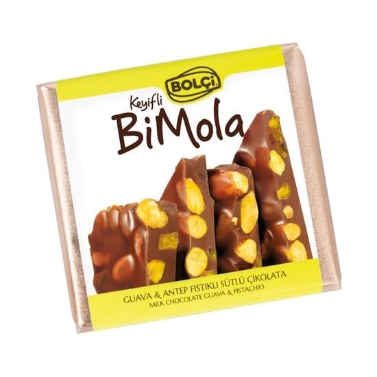 Bolçi Bi Mola Sütlü Fıstık Guava Tab.Çikolata 70gr