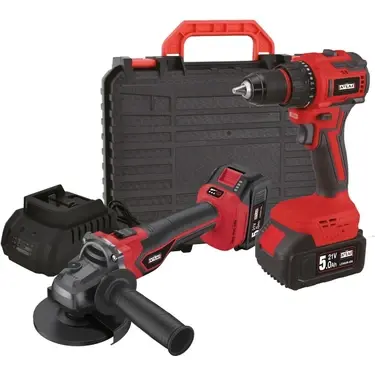 ATTLAS ATBL 21 2x5.0Ah+ Hızlı Şarj 2li Set