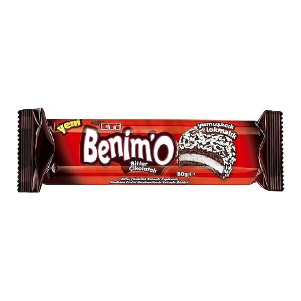 Eti Benimo Lokmalık Bitter Çikolatalı 80gr