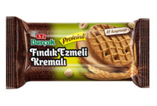 Eti Burçak Fındıklı Ezmeli Proteinli 158gr