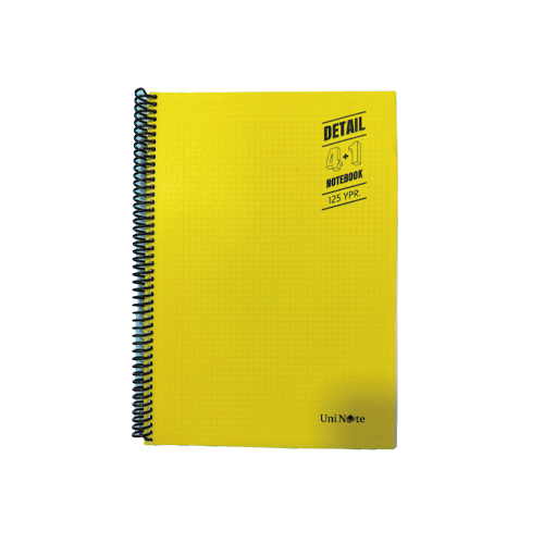 Çınar Defter Smart 62051 A4 Ayraçlı 4+1 125 Yaprak