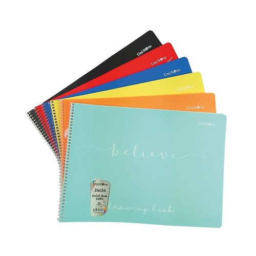 Ticon Glossy Spiralli PP Kapak Resim Def.24x34cm