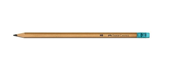 Faber-Castell Natural Silgili Kurşun Kalem