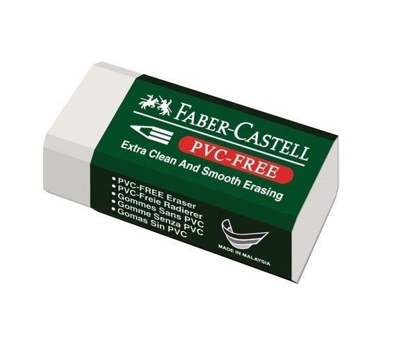 Faber-Castell 7085 Beyaz Silgi Orta