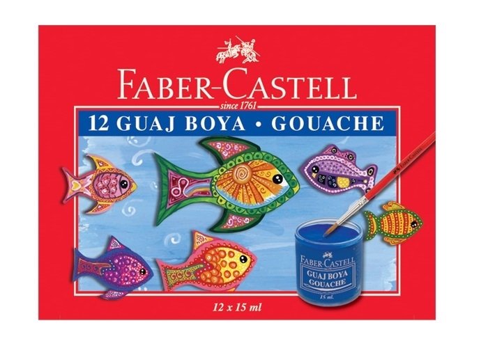 Faber-Castell Guaj Boya 12 li