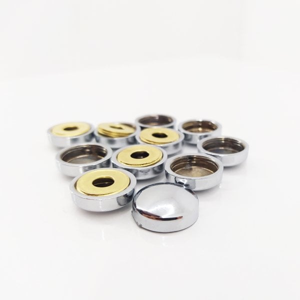 Vida Kapağı Krom 20mm (Pk=25 adet)