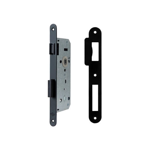 Güveniş Kilit Wc Siyah Oval 40x23mm