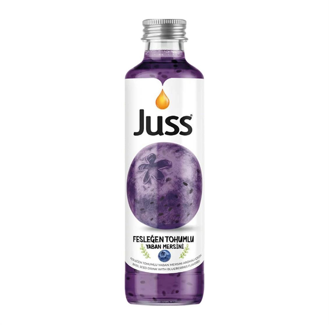 Juss Fesleğen Tohumlu Yaban Mersini İçecek 250ml