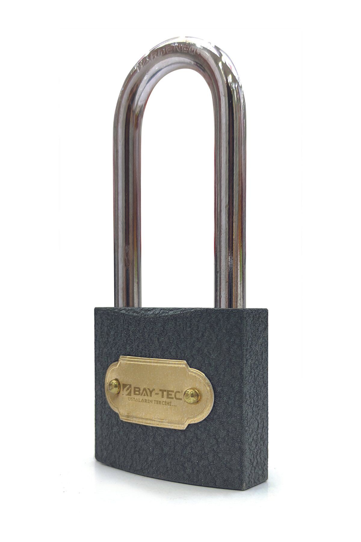 Bay-tec Asma Kilit Uzun Gri 32 mm