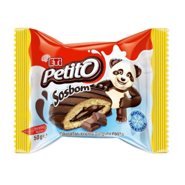 Eti Petito Sosbom Sütlü Kremalı 50 gr