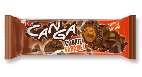 Eti Canga Cookie Karamel 45gr